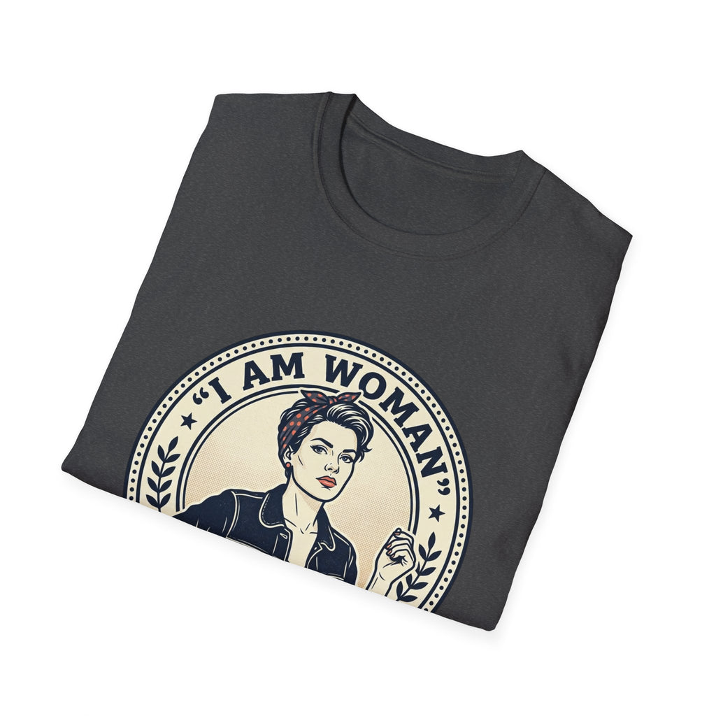 Woman Don’t Try Me T-Shirt — Vintage Feminist Graphic Tee