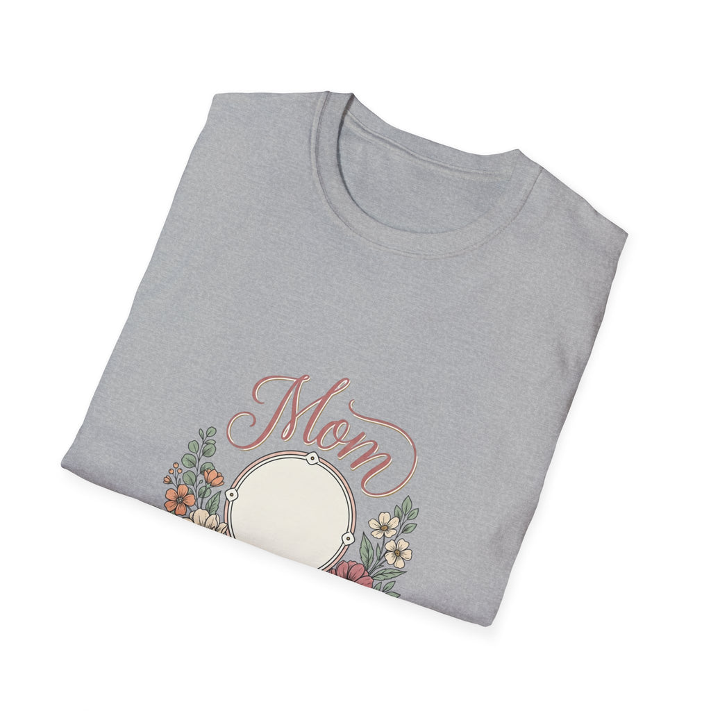 Mom Floral Photo Frame T-Shirt — Mother’s Day Keepsake Tee