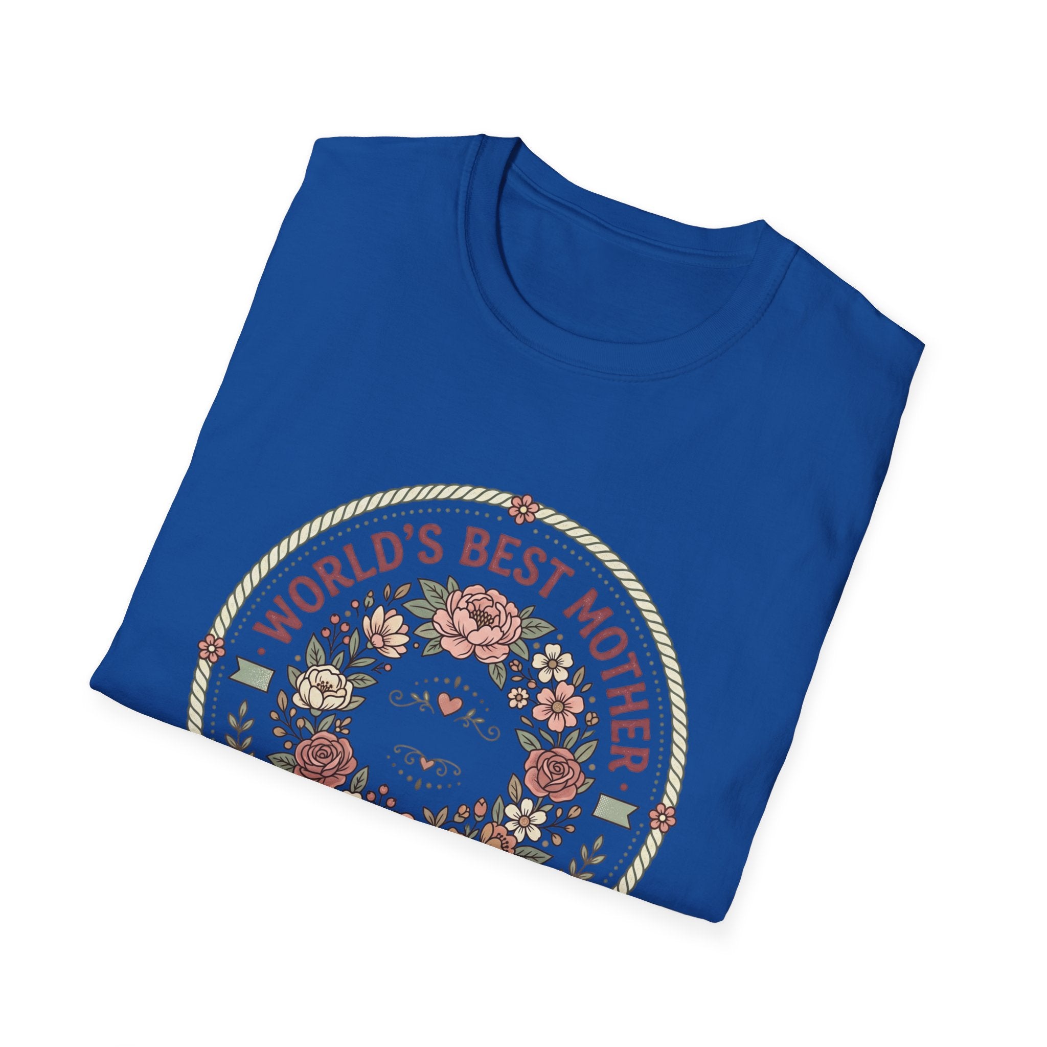 World's Best Mother Floral T-Shirt