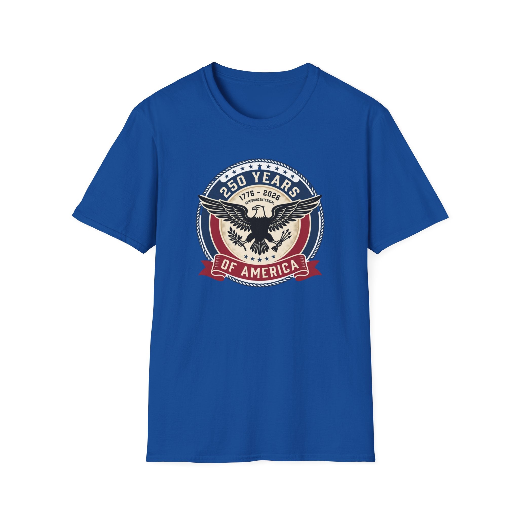 250 Years of America Eagle T-Shirt — 1776–2026 Patriotic Anniversary Tee