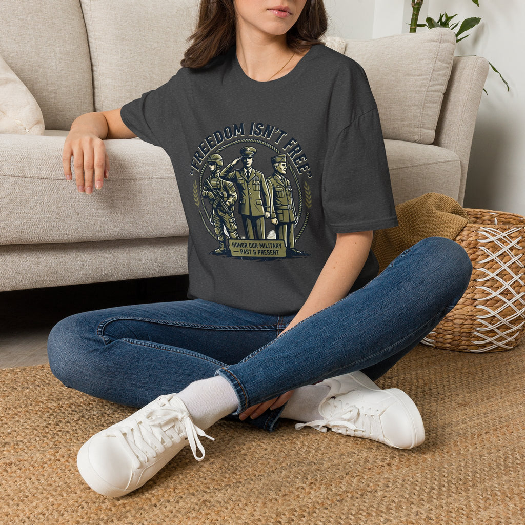 Freedom Isn't Free Military Tribute T-Shirt