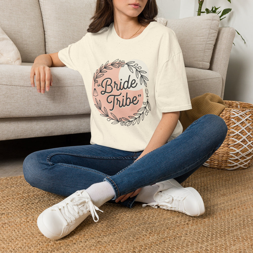 Bride Tribe T-Shirt — Floral Mother of the Bride Tee