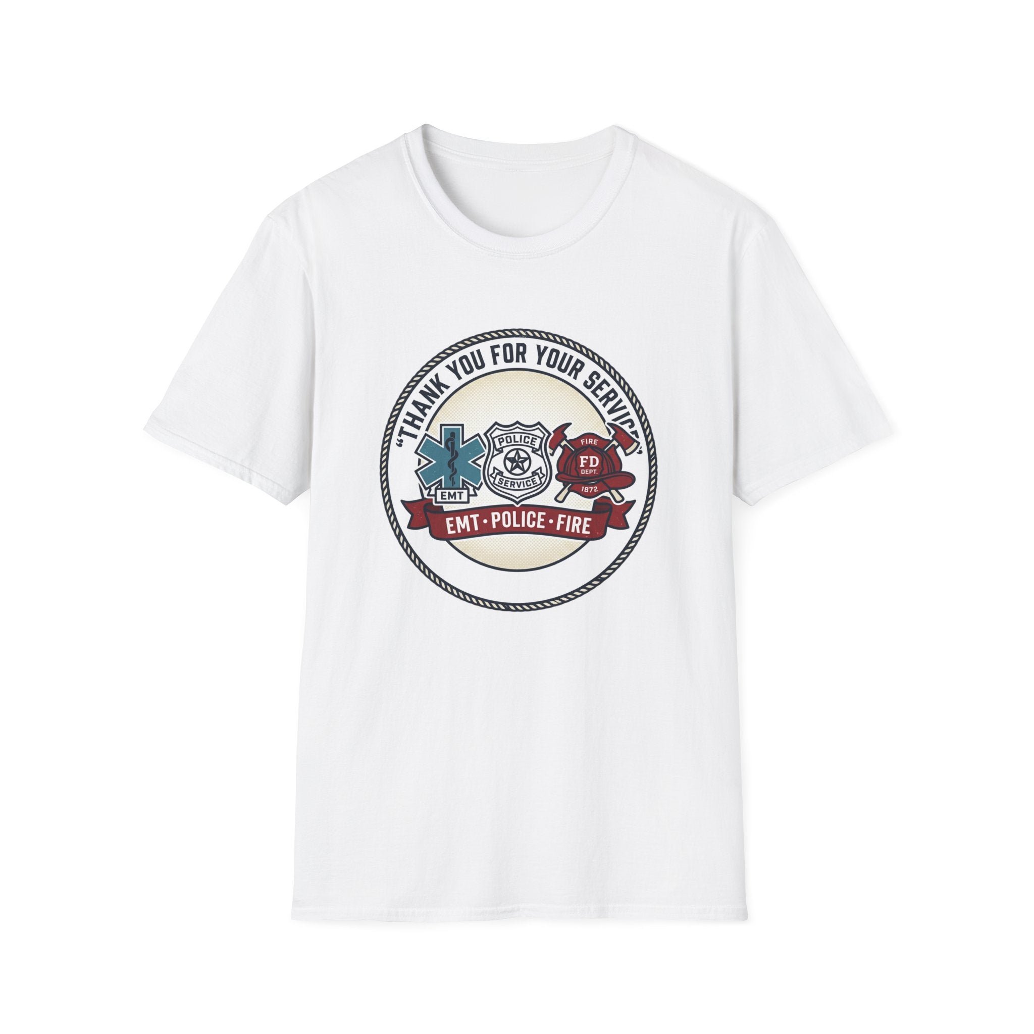 EMT • Police • Fire 'Thank You For Your Service' T-Shirt
