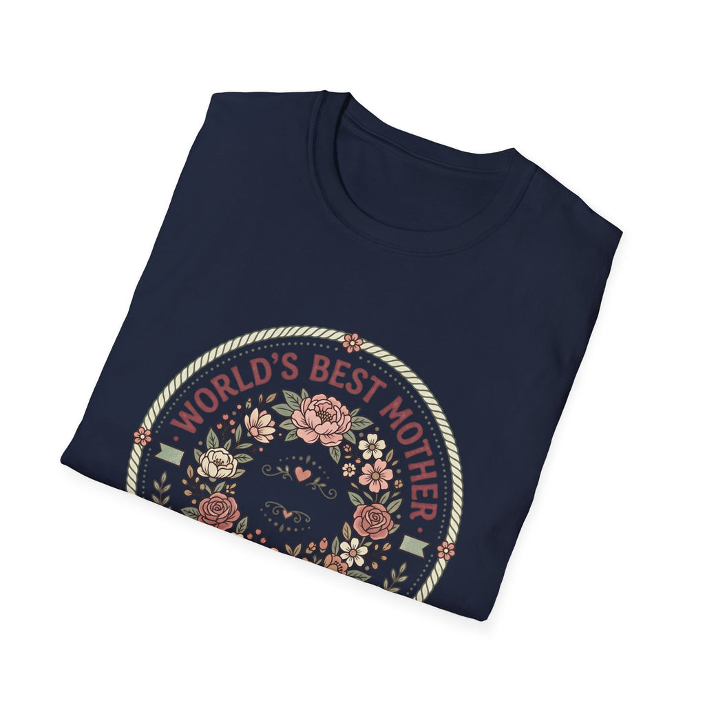 World's Best Mother Floral T-Shirt