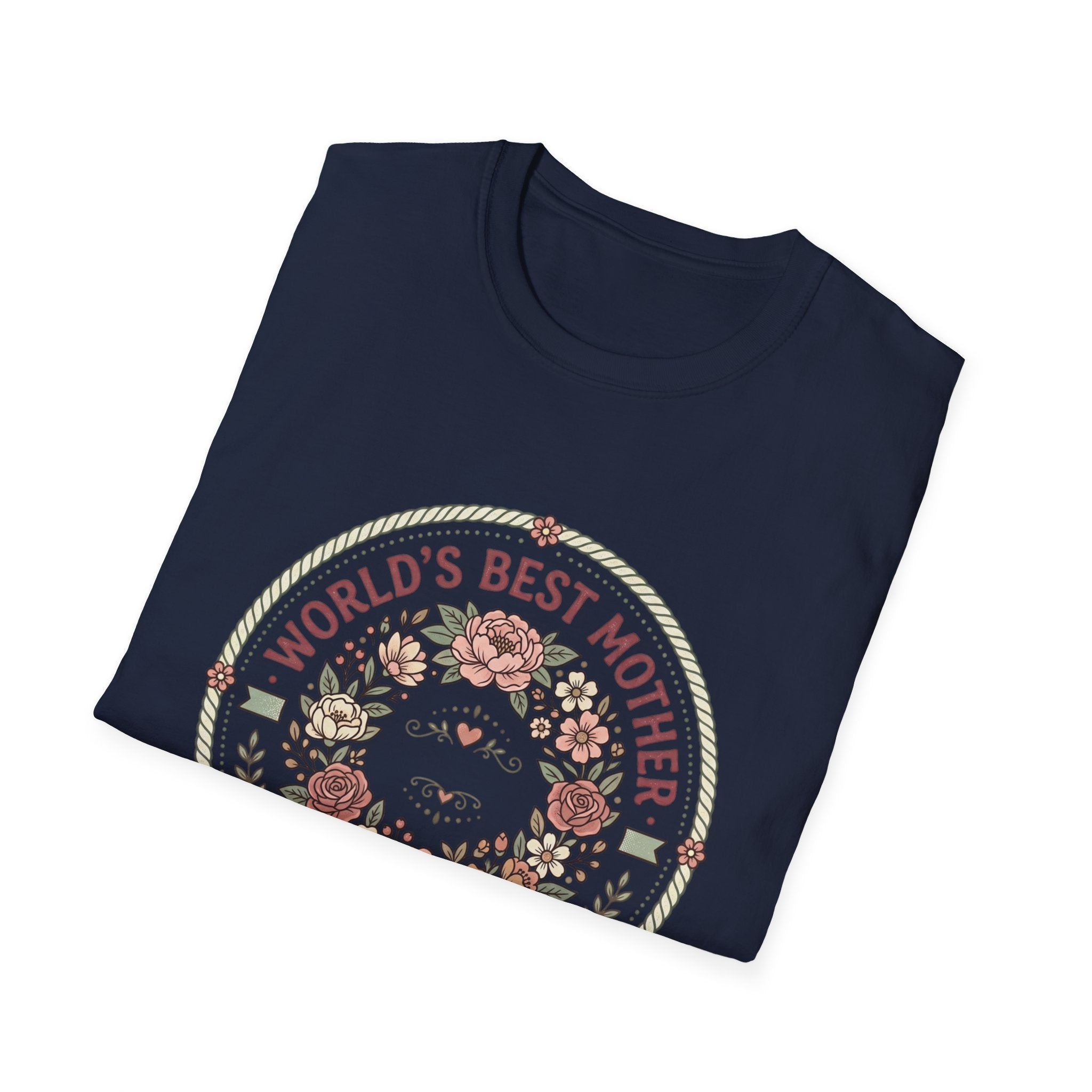 World's Best Mother Floral T-Shirt