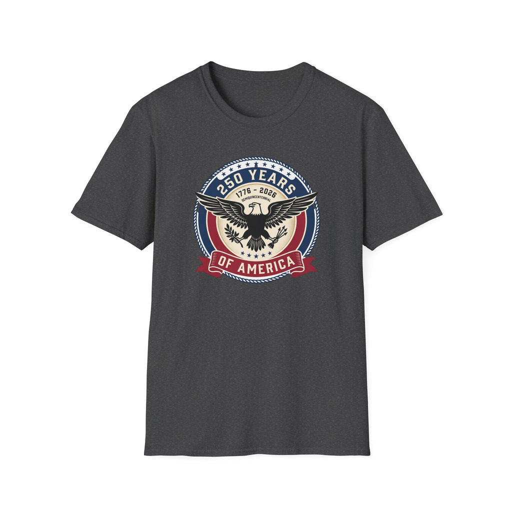 250 Years of America Eagle T-Shirt — 1776–2026 Patriotic Anniversary Tee