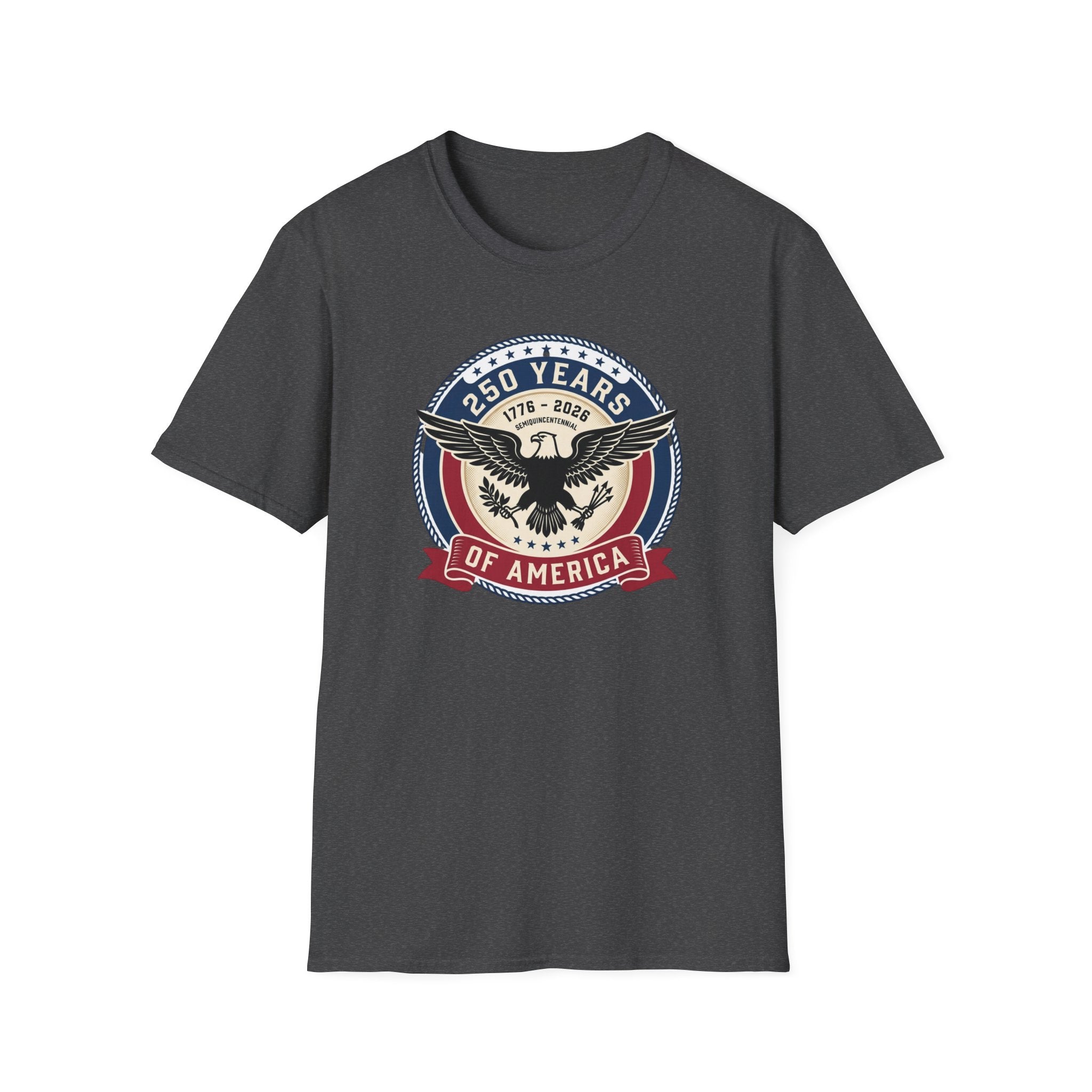 250 Years of America Eagle T-Shirt — 1776–2026 Patriotic Anniversary Tee