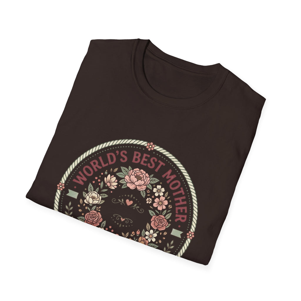 World's Best Mother Floral T-Shirt