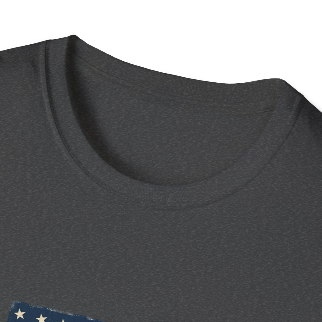 Freedom Isn't Free T-Shirt — Distressed American Flag Patriotic Tee