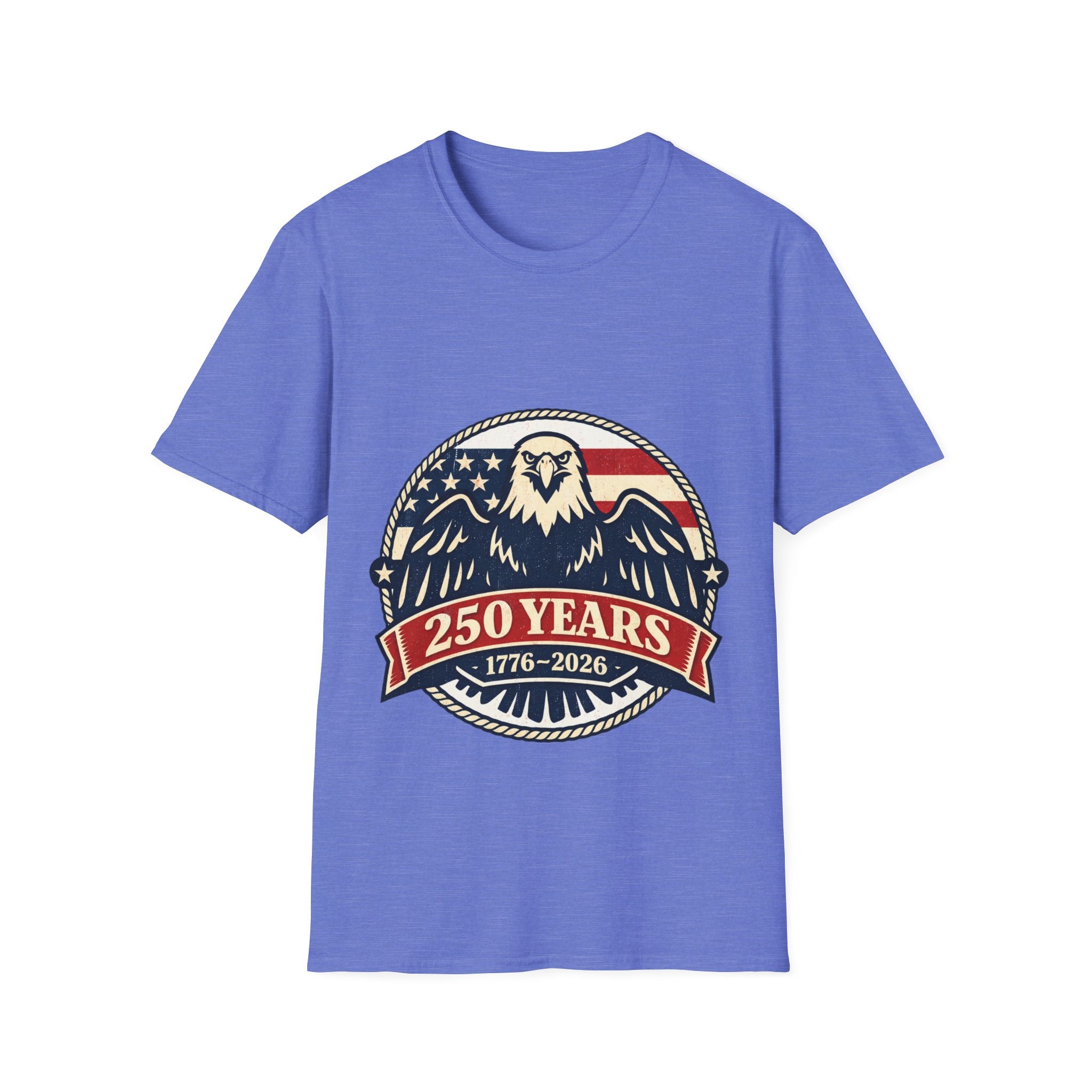 250 Years Eagle T-Shirt – 1776–2026 American Anniversary Patriotic Tee