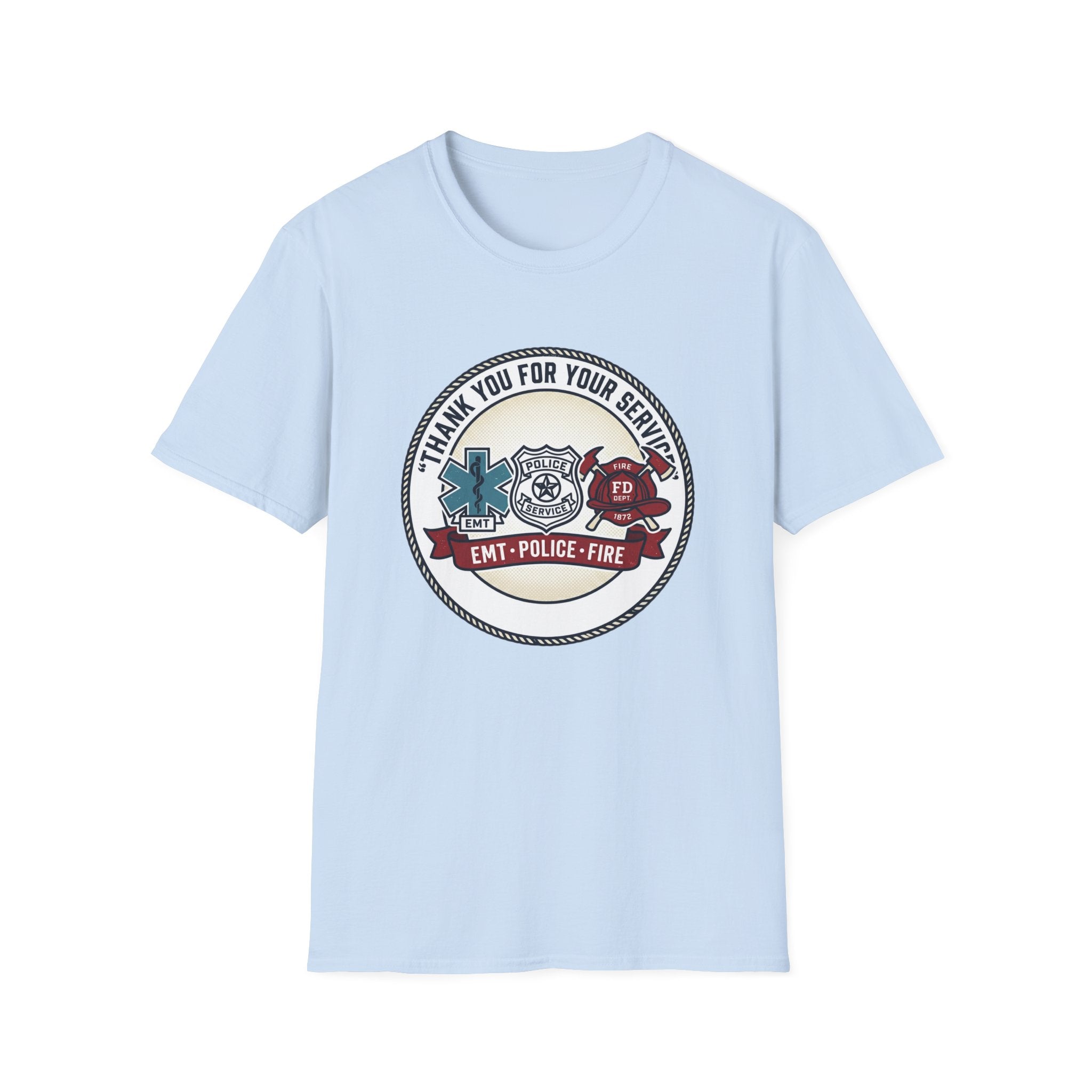 EMT • Police • Fire 'Thank You For Your Service' T-Shirt
