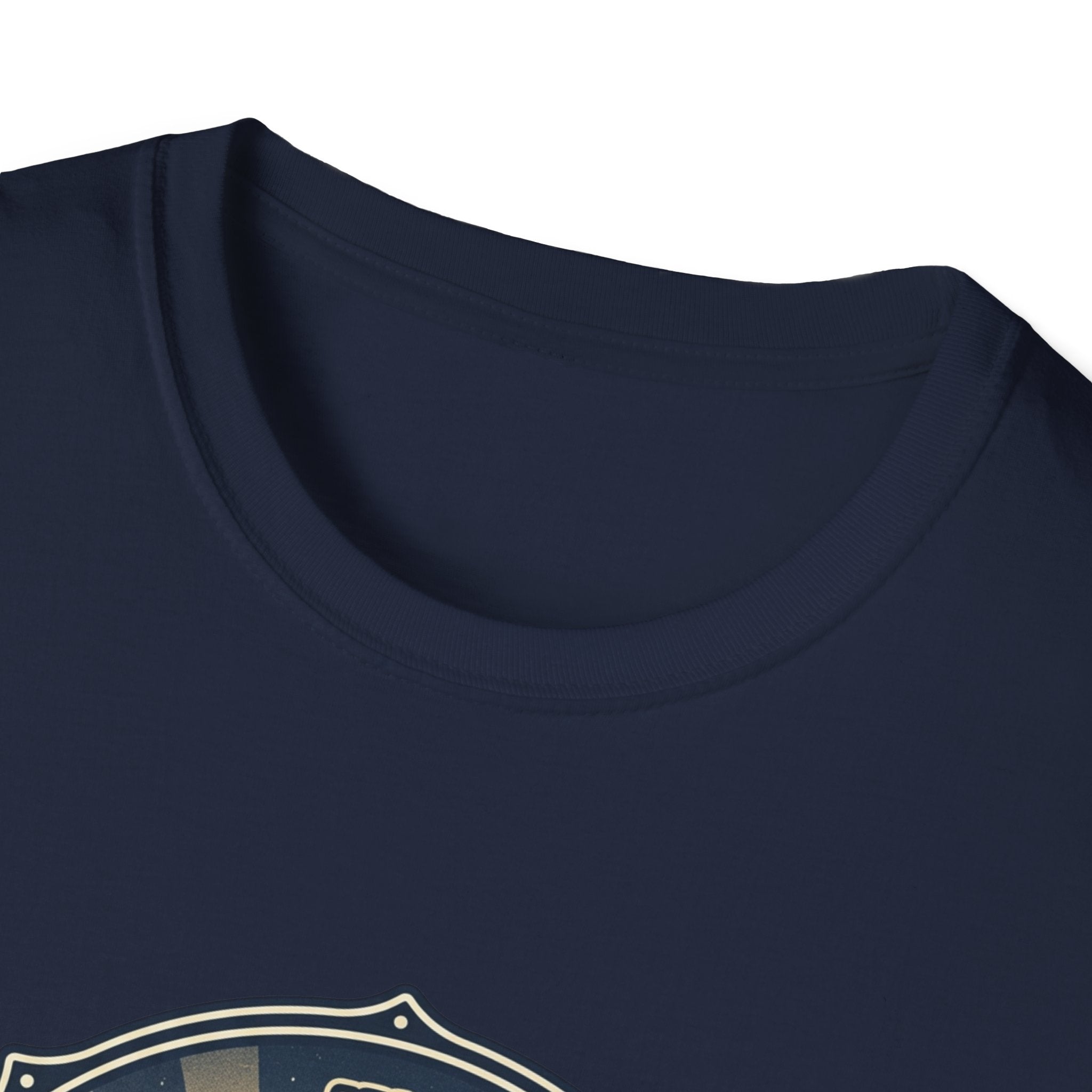 Christian T-Shirt — "Thankful God Is In Control" Cross Design