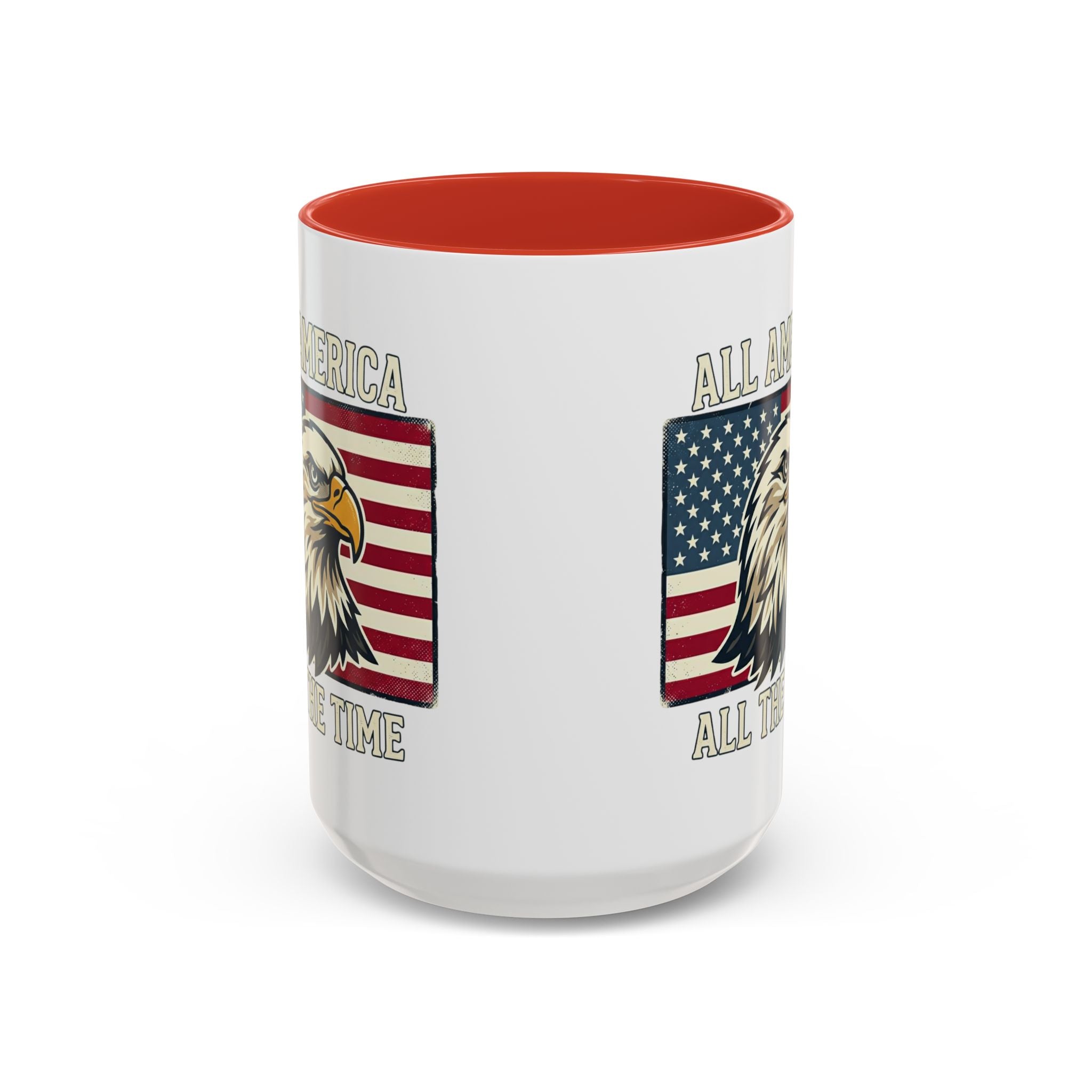 All America Eagle Coffee Mug — Patriotic 11oz Accent Mug
