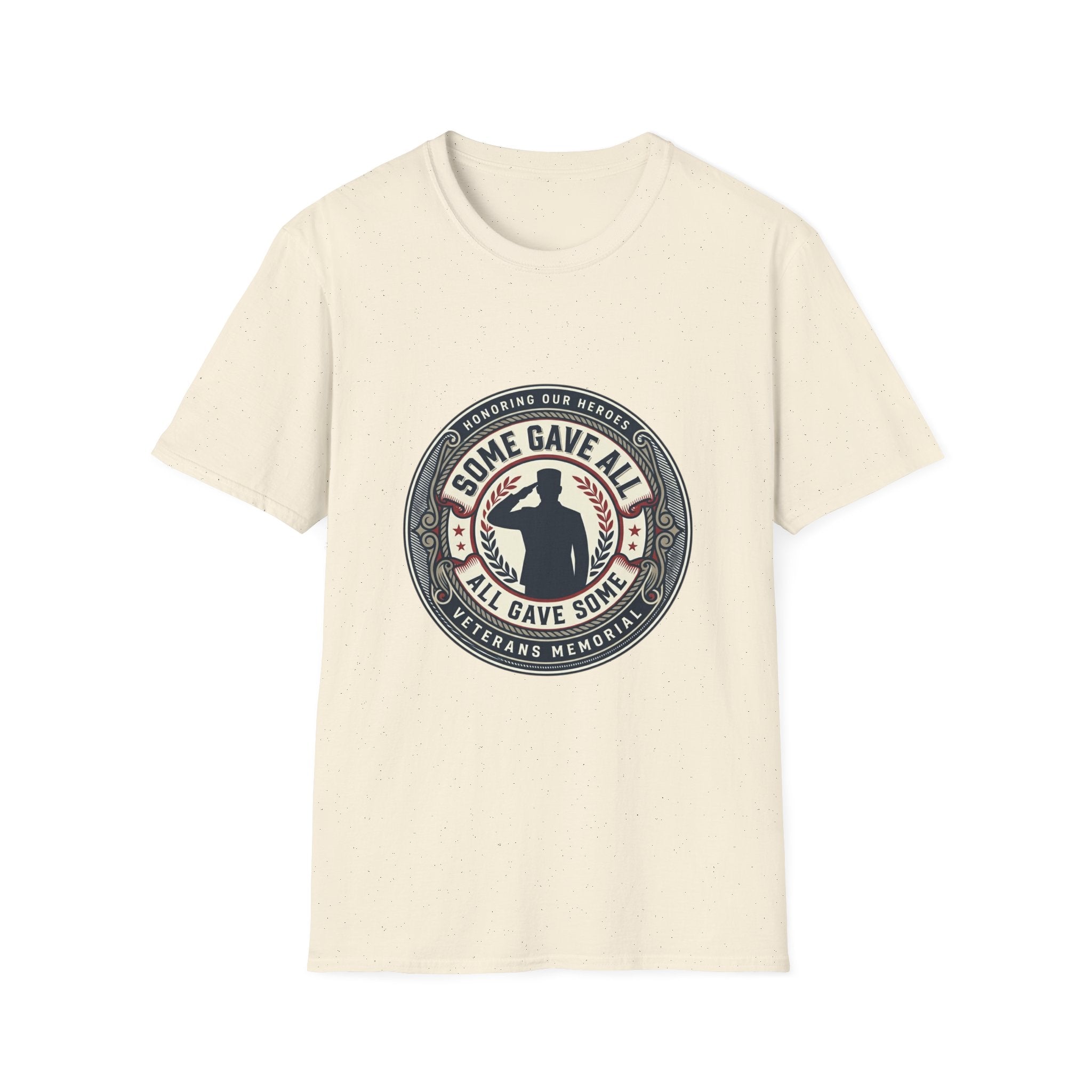 Veterans Memorial T-Shirt — "Some Gave All, All Gave Some" Tribute Tee