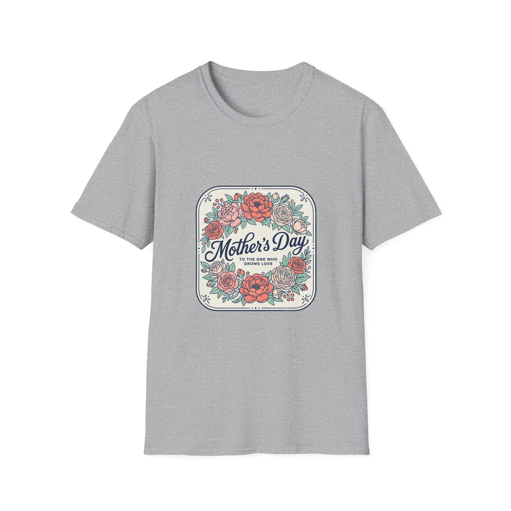 Mother's Day Floral Tee — Vintage Roses "Mother's Day" Graphic T-Shirt
