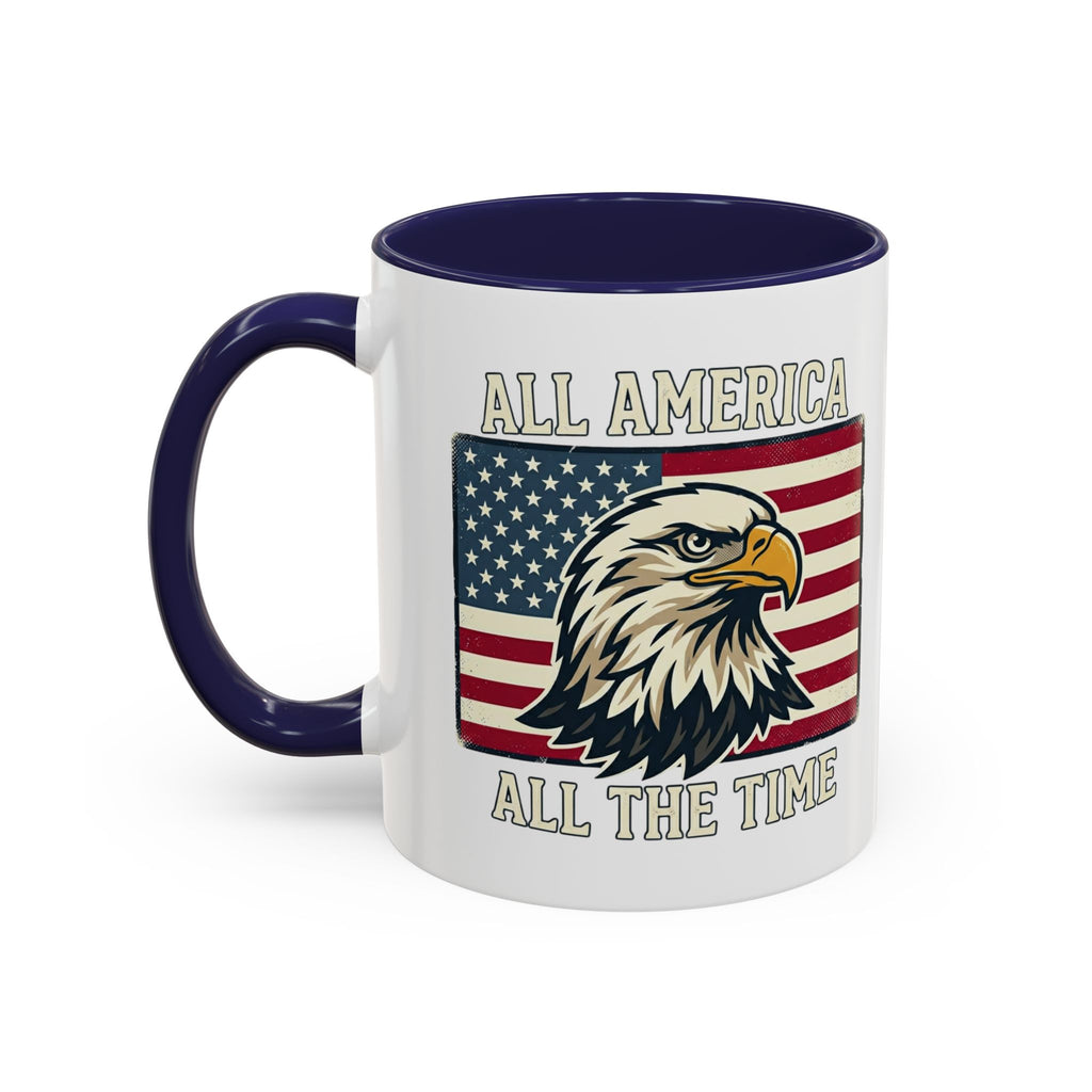 All America Eagle Coffee Mug — Patriotic 11oz Accent Mug