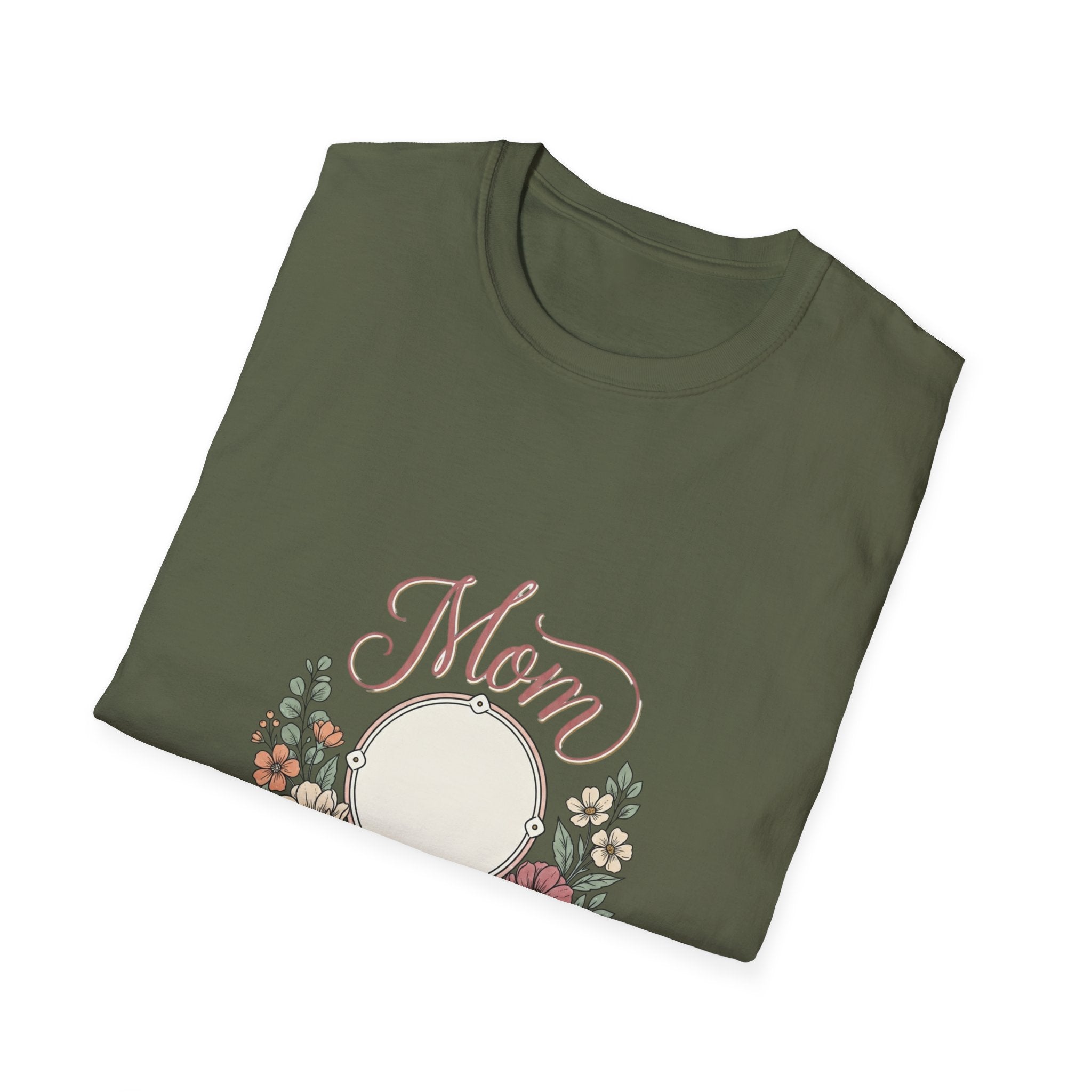 Mom Floral Photo Frame T-Shirt — Mother’s Day Keepsake Tee