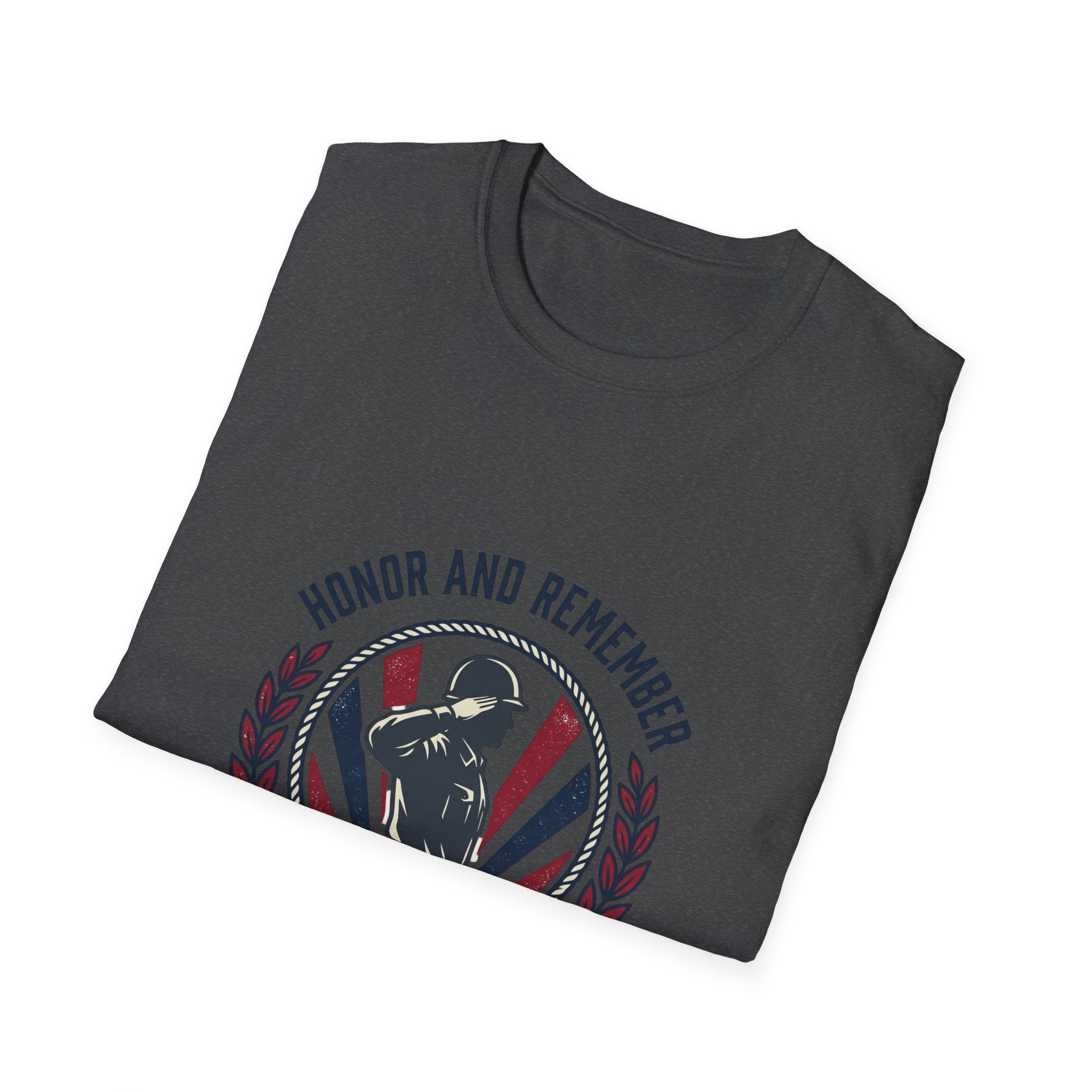 Veterans Tribute T-Shirt — "Honor and Remember" Memorial Tee