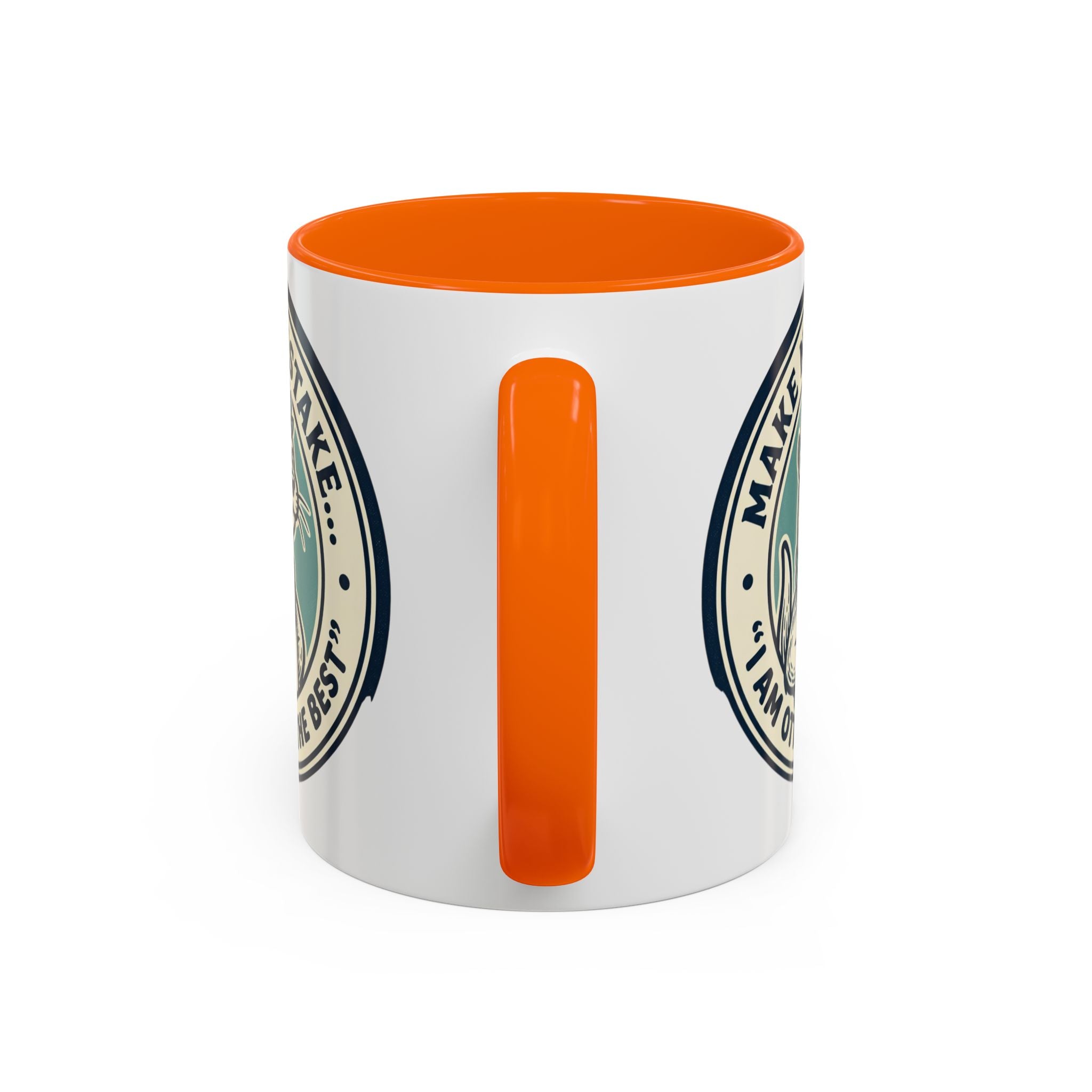 Otter Coffee Mug - "Make No Mistake I Am Otterly The Best" Accent Ceramic Mug