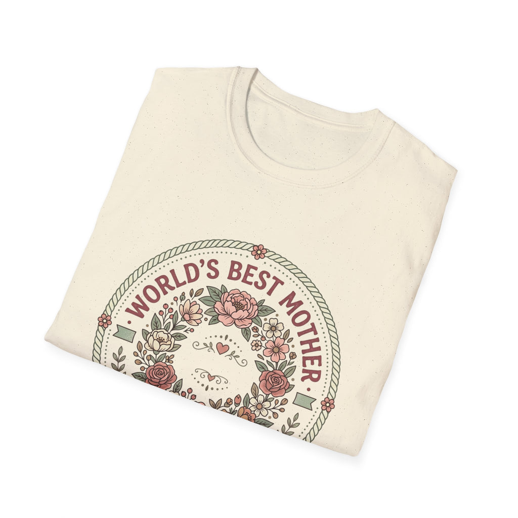 World's Best Mother Floral T-Shirt