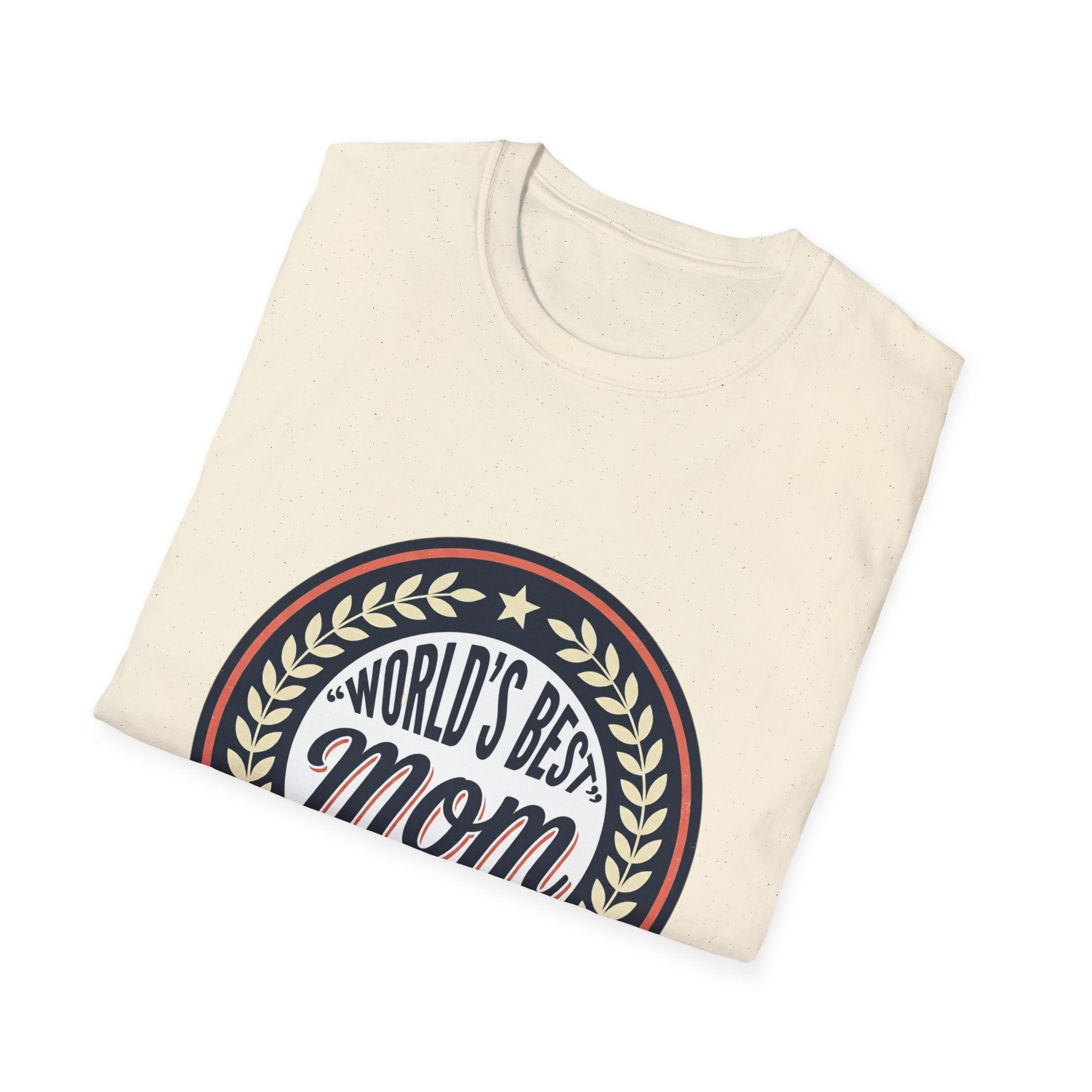 World's Best Mom T-Shirt – Vintage Badge Mother's Day Tee