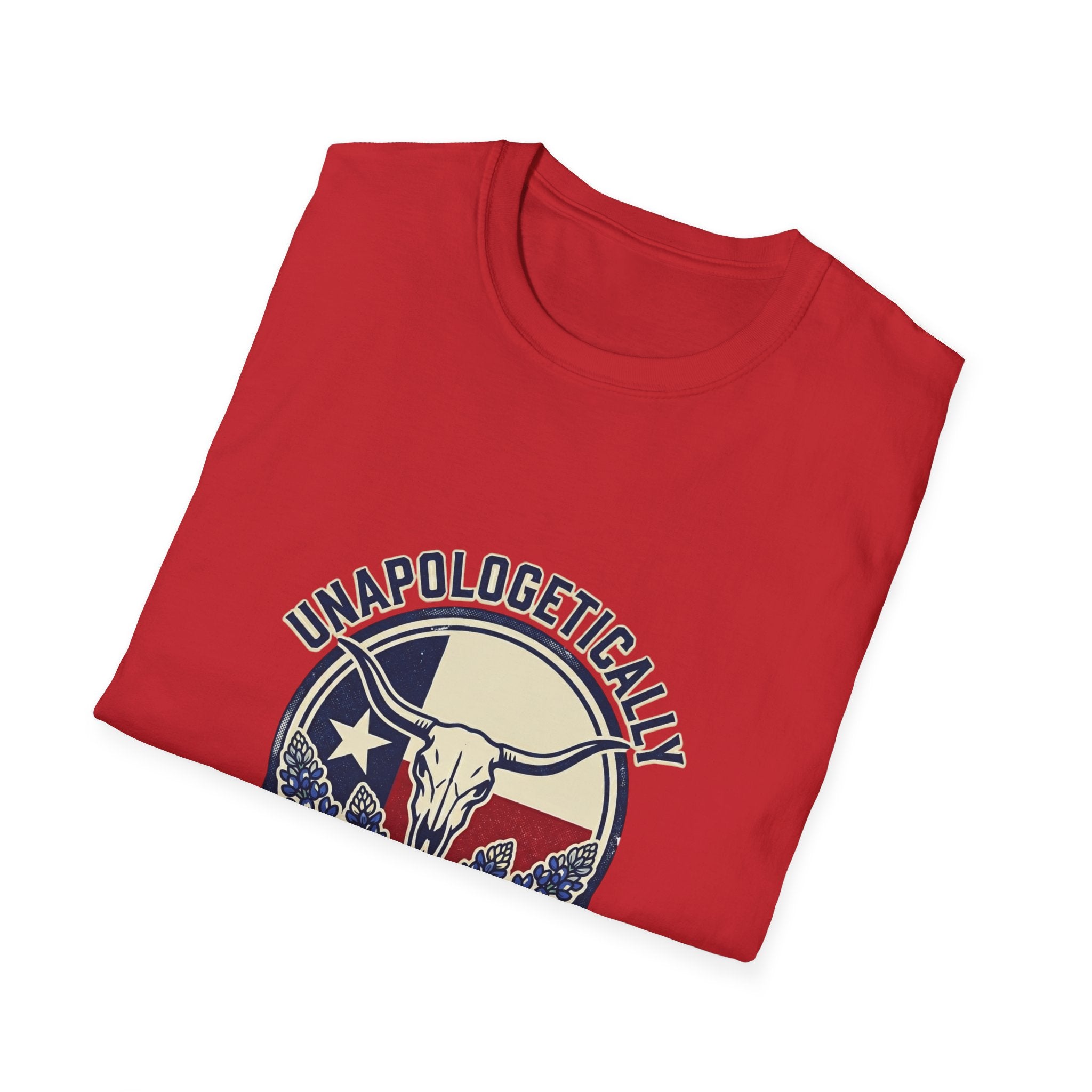 Unapologetically Texan T-Shirt — Retro Longhorn Texas Pride Tee