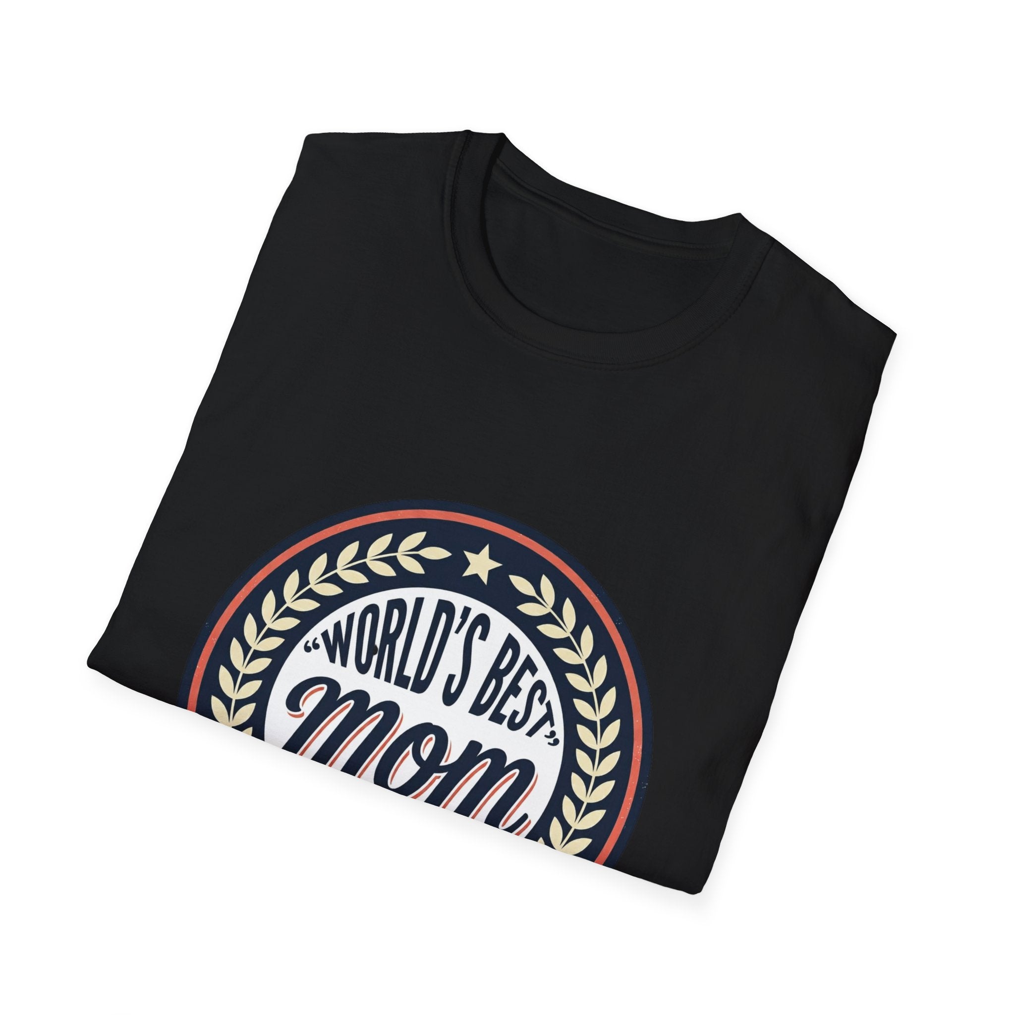 World's Best Mom T-Shirt – Vintage Badge Mother's Day Tee