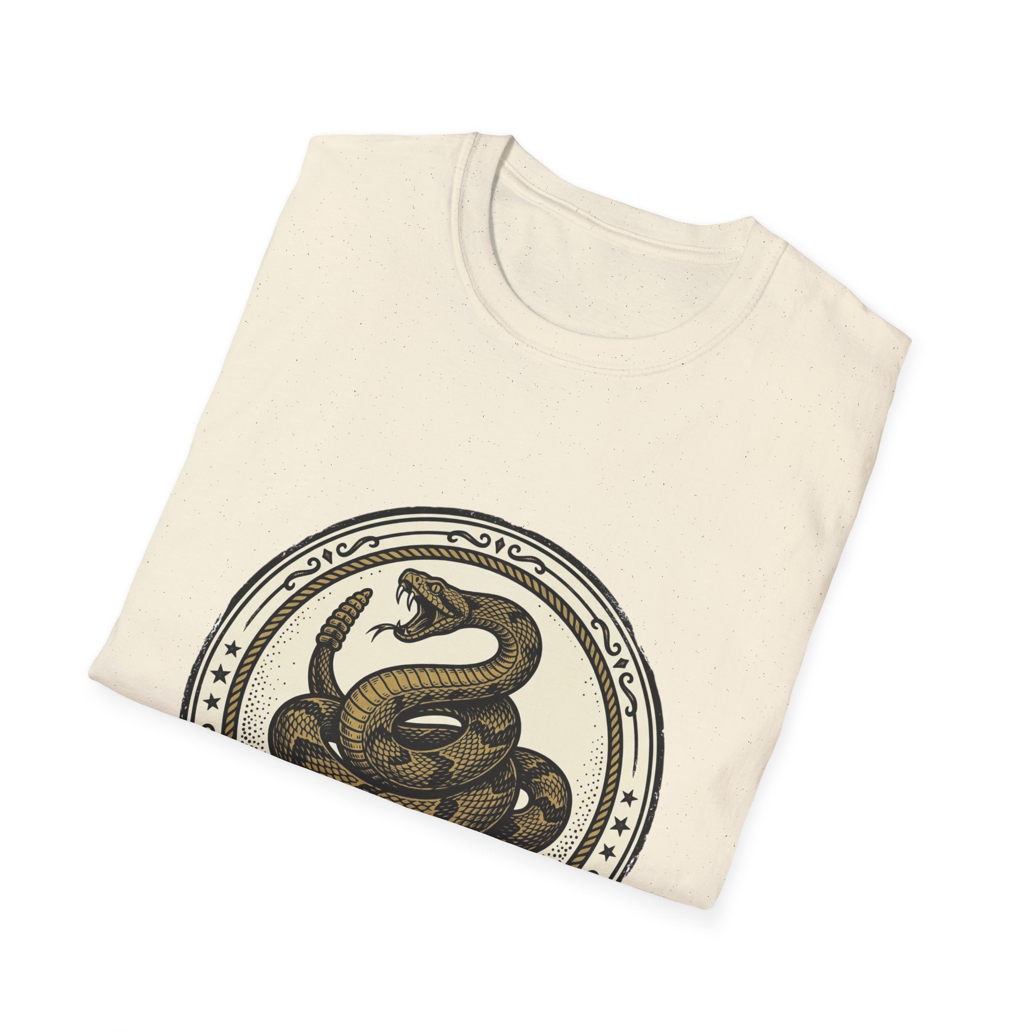 Don't Tread On Me Snake T-Shirt — Gadsden Flag Vintage Patriotic Tee