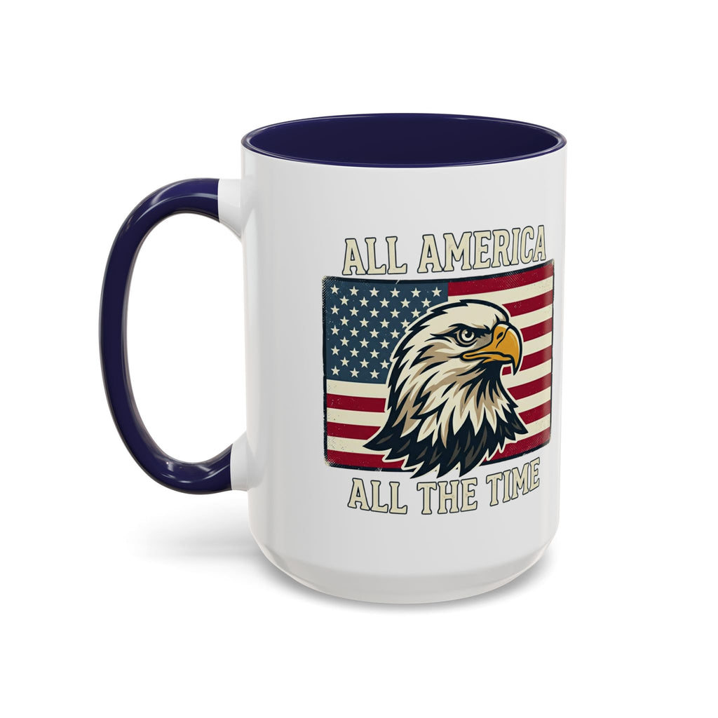 All America Eagle Coffee Mug — Patriotic 11oz Accent Mug