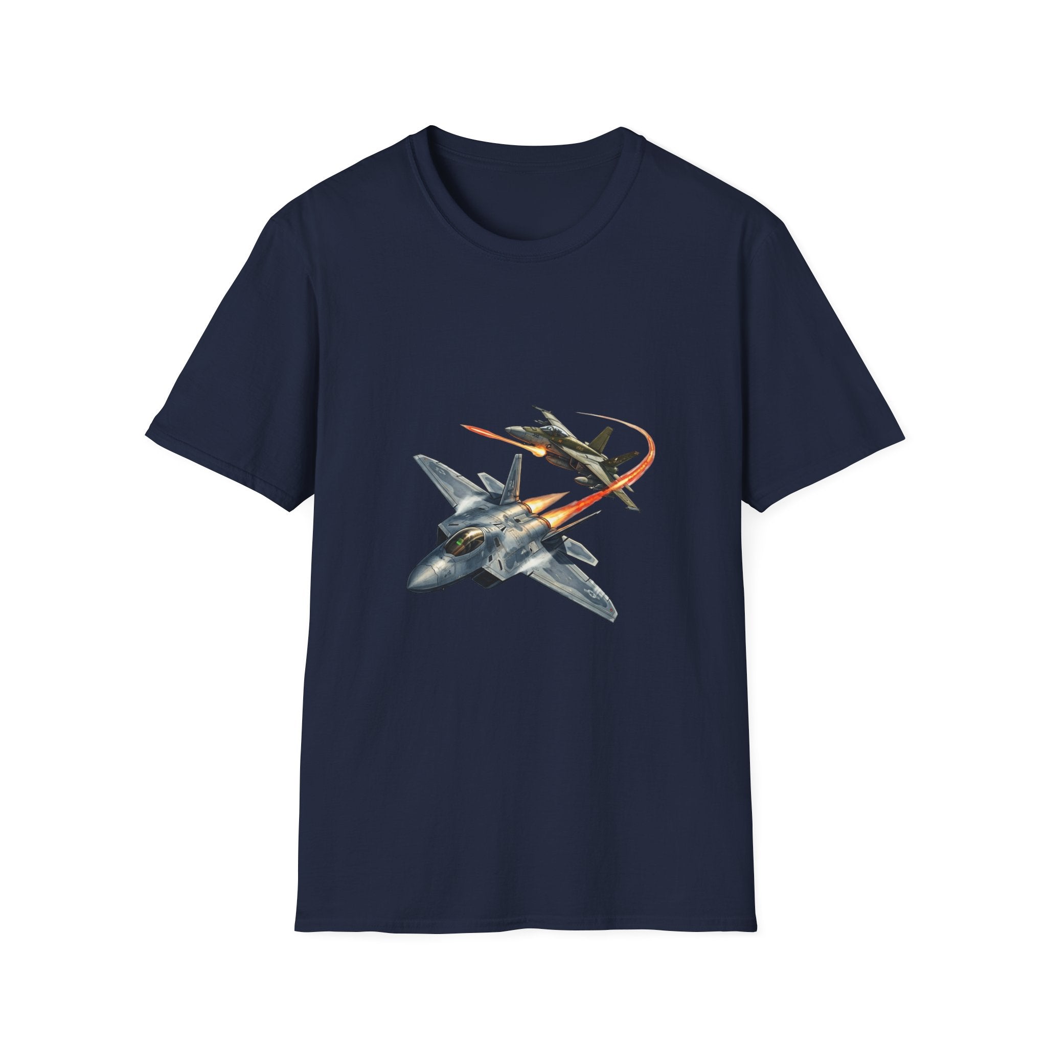 Jet Fighter T-Shirt — Vintage Military Aviation Graphic Tee