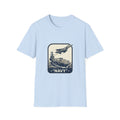 Navy Aircraft Carrier T‑Shirt — Vintage Naval Aviation Graphic Tee