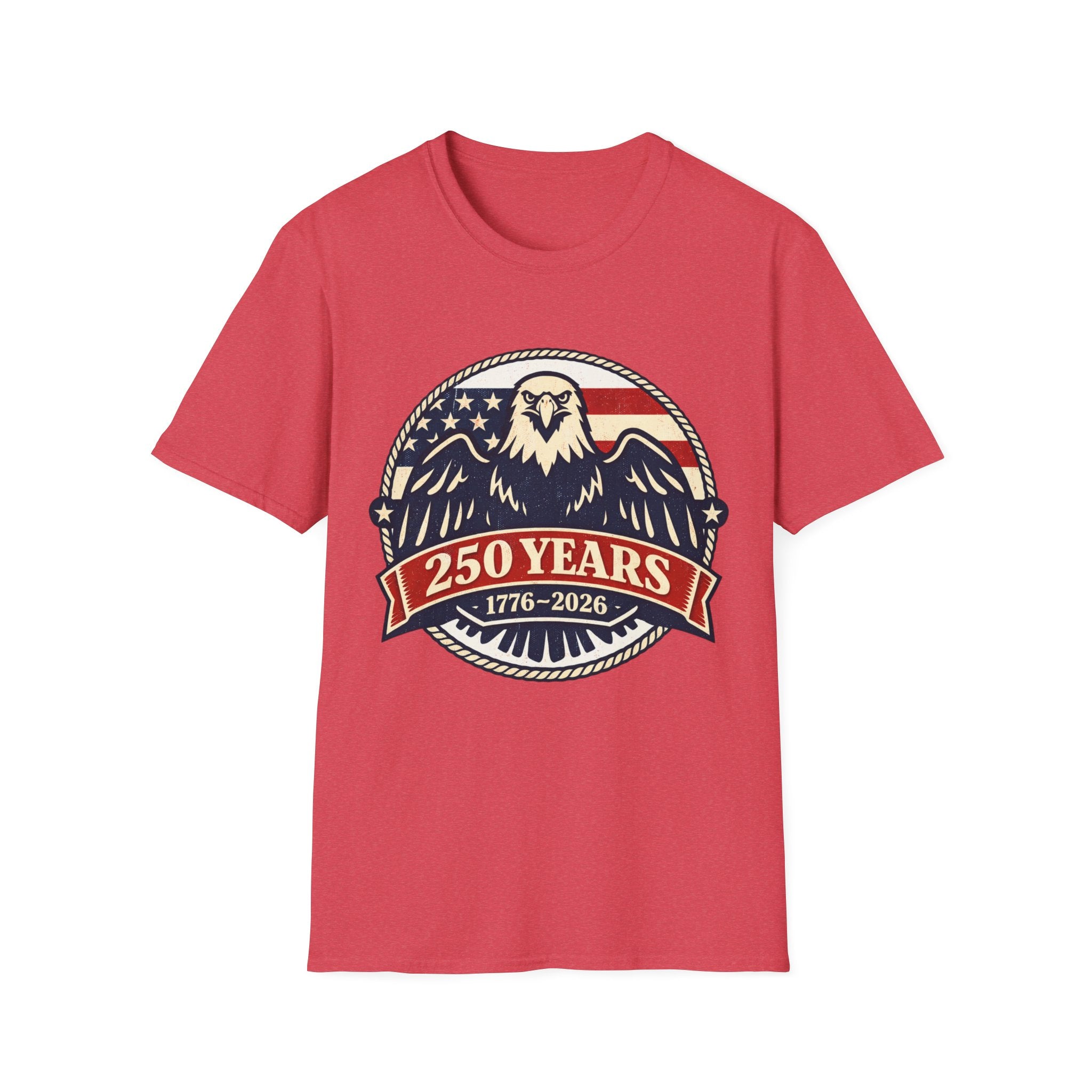 250 Years Eagle T-Shirt – 1776–2026 American Anniversary Patriotic Tee